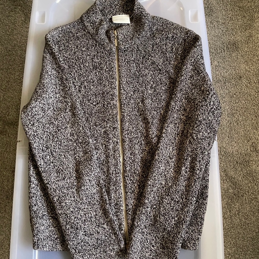 Liz Claiborne Zip Up Sweater